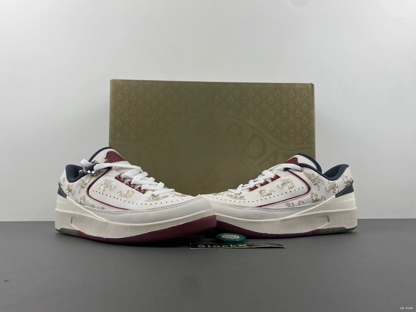 FJ3468-100 Year Retro the Dragon of Jordan Low 2 Men's - 0128